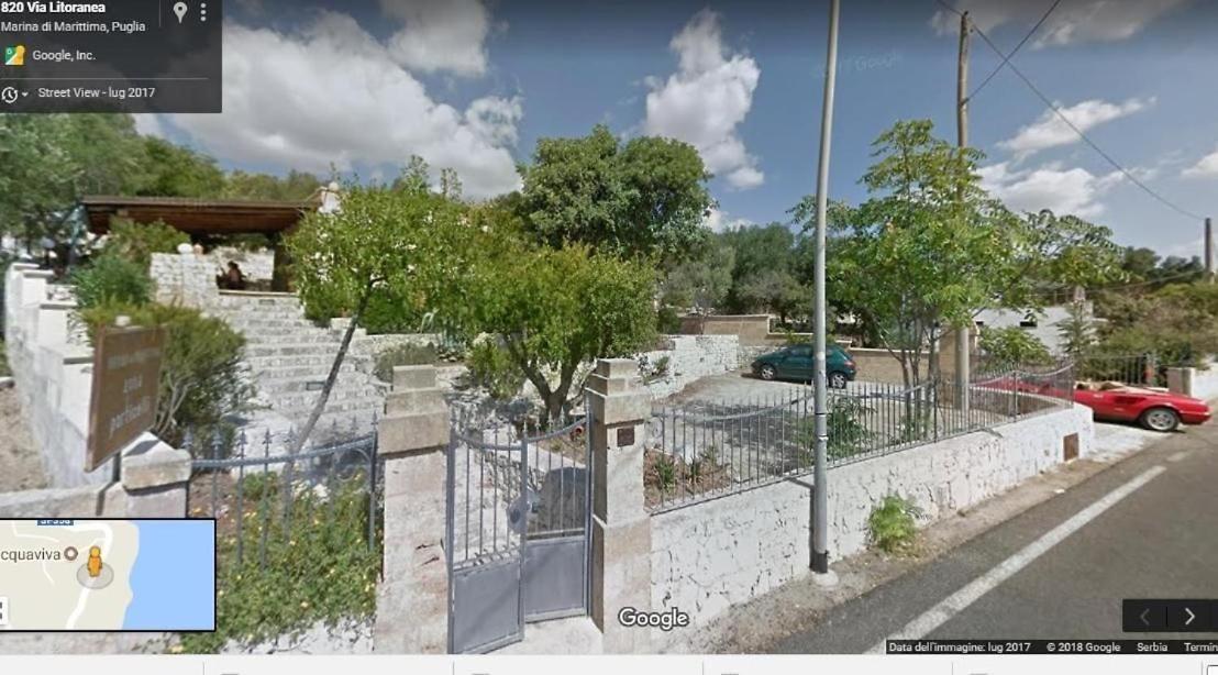 Villetta Dagre Fronte Mare Marittima Exteriér fotografie